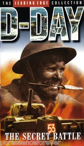 D-DAY: THE SECRET BATTLE (PAL VHS Video) (The Leading Edge Collection) - Foto 1 di 1