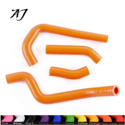 For 2008-2012 KTM 450XC 525XC 450 525 XC Silicone Radiator Hoses Orange - Image 1 of 4