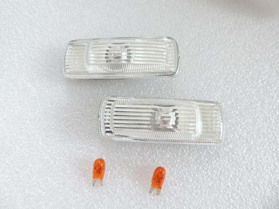 NUEVO Juego de luces marcadoras laterales transparentes para JDM 1989 ~ 1994 Nissan 240SX 180SX S13 Foto 1 de 3