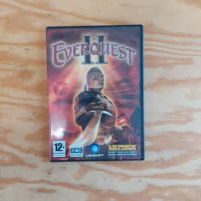 Everquest II 2 PC CD-ROM  Game Sony W/ Map Poster Free Post - Image 1 of 3