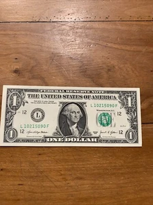 September 15 2010 Birthday/Anniversary 💵 One Dollar Note 10215090 - Picture 1 of 8