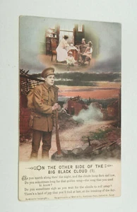 Bamforth & Co Ltd songs Series 5066/1 Vintage Postcard Big Black Cloud - Picture 1 of 2