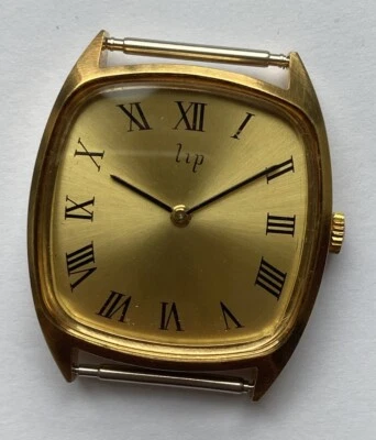 NOS BOITIER PLAQUE OR + CADRAN DE MONTRE LIP MECANIQUE @ CALIBRE T13 ? @ CASE - Photo 1/4