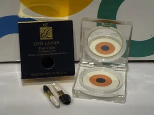 ESTEE LAUDER ~ PURE COLOR EYESHADOW DUO ~ # 07 PEACH INDIGO ~ .12 OZ BOXED - Picture 1 of 1