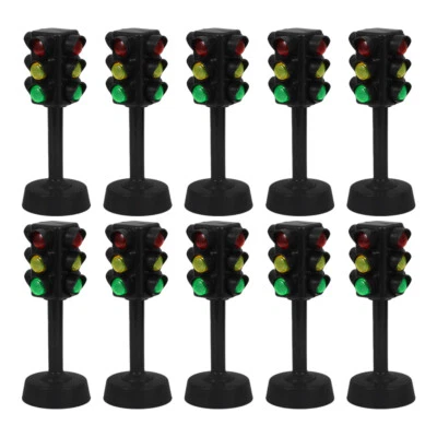  10 Pcs Mini-Ampel Ampelspielzeug Mini-ampelspielzeug Signallichtmodell - Bild 1 von 4