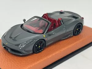 1/43 MR Collection Centro Stile Ferrari 458 Speciale Aperta Gray MR C-27 - Picture 1 of 12