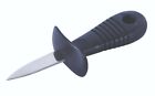 New 6 x AVANTI Oyster Knife Black 6cm Stainless Steel Blade Heavy Duty Shuck photo