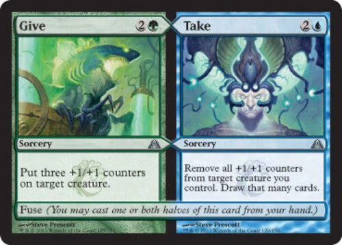 Give // Take ~ Near Mint Dragon's Maze MTG Magic UltimateMTG Multi-Color Card - Image 1 of 1