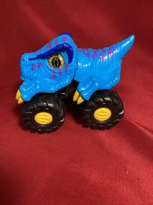 Toy State Road Rippers Rev Up Monsters Green Triceratops Dino Monster Truck - Image 1 of 4
