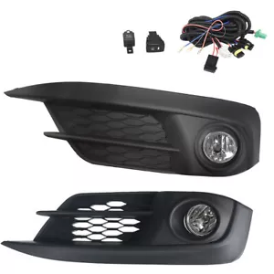 Conjunto de luces antiniebla ahumadas para parachoques delantero Honda Civic 2016-2018 2/4 puertas + bombillas - Imagen 1 de 8