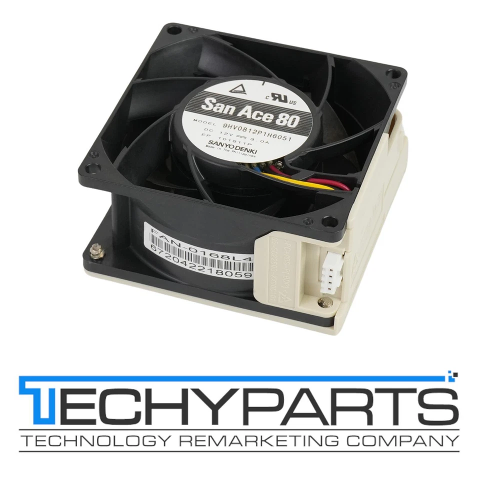 Supermicro FAN-0168L4 80mm Hot-Swappable Middle Axial Fan - Image 1 of 1