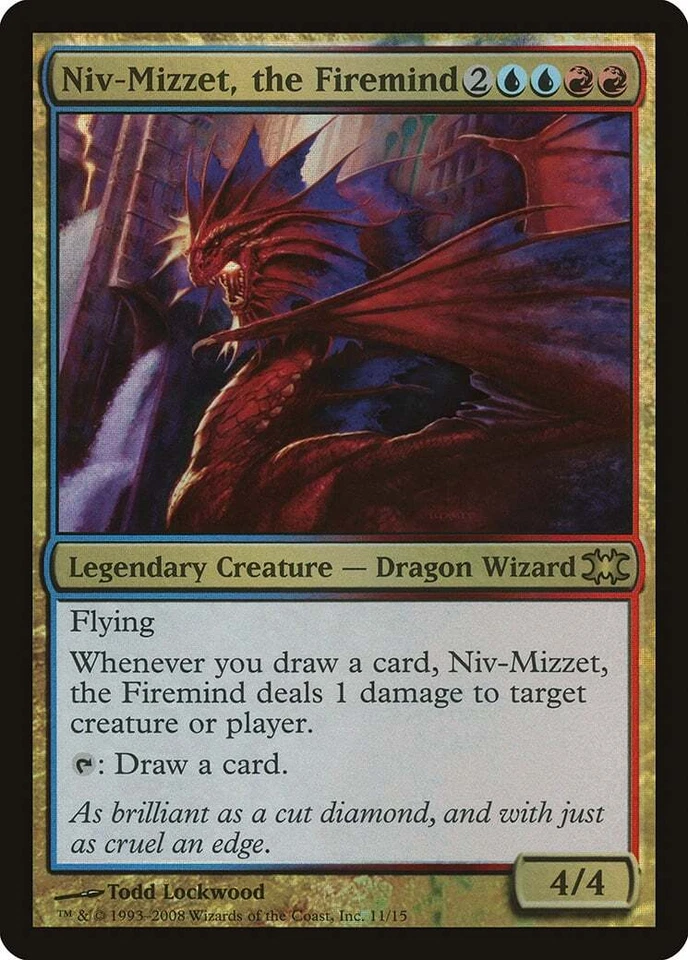 Niv-Mizzet, the Firemind FOIL From the Vault: Dragons NM Rare CARD ABUGames - Image 1 of 1