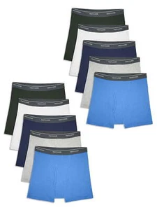 Fruit of the Loom Boys Underwear, 10 Pack Assorted Boxer Brief Underwear, Sizes - Picture 1 of 1