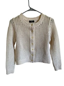 Theory Women’s Merino Wool Cardigan Ivory Size M - Picture 1 of 8