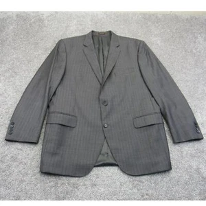 Peter Millar Mens Blazer 44R Gray Loro Piana Four Seasons Super 130's Wool Lined - Picture 1 of 17