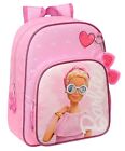 SAFTA M185 Unisex Kids Backpack, Pink, Estándar, Casual
