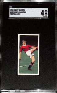 1960 Cadet Sweets Footballers 25 Bobby Charlton SGC 4 VG-EX - Picture 1 of 2