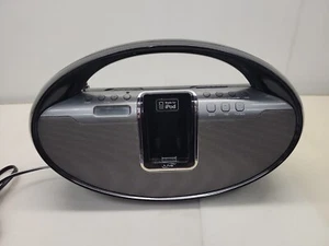 iLive Portable Docking System Stereo AM/FM Radio CD iPod iPhone IBCD2817DP - Picture 1 of 10
