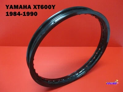 Fit Yamaha XT600Y 1984-1990 Black Aluminium  Wheel Rim Size 17x2.50  * VI511* Foto 1 de 4