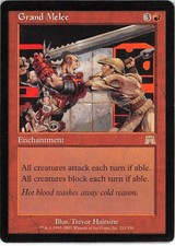 Grand Melee *Rare* Magic MtG x1 Onslaught SP