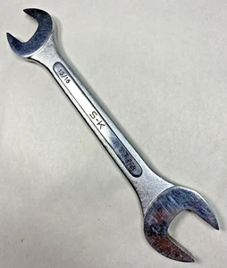 Vintage S-K Hand Tools No. 0-2628 SAE Open End Wrench 13/16" x 7/8" USA Tool sk - Picture 1 of 12