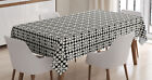 Abstract Tablecloth Symmetric Rounded Squares