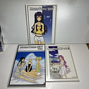 Monotone Sky Volume 1 2 3 - Musajump - FIRMATO - Manga Books - Foto 1 di 16
