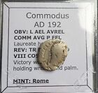 #p055# Pièce de monnaie Argent Romain de Commode de 192 AD