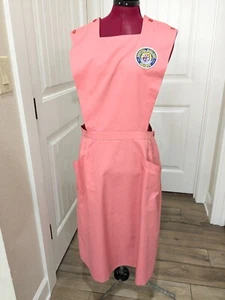 Vintage Angelica Hospital Auxiliary Member Uniform Dress sz 40 Candy Striper - Picture 1 of 12