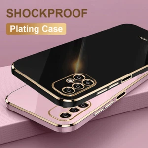 For Samsung Galaxy M13 M32 M33 M51 M53 Slim Shockproof Plating Soft Case Cover - Picture 1 of 19