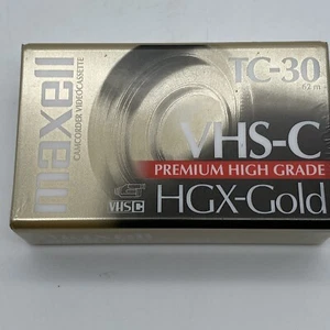 New Maxell TC-30 Video Camcorder Video Cassette Tape - Picture 1 of 4