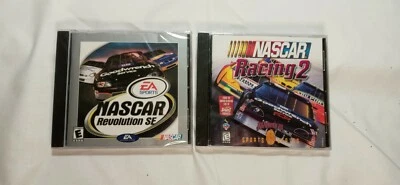 NASCAR REVOLUTION SE & NASCAR RACING 2 BRAND NEW SEALED FOR PC CD-ROM - Image 1 of 4