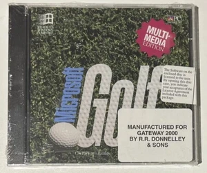 Microsoft Windows Golf Multi Media Edition PC Juego CD-ROM Software 1993 Sellado - Imagen 1 de 13