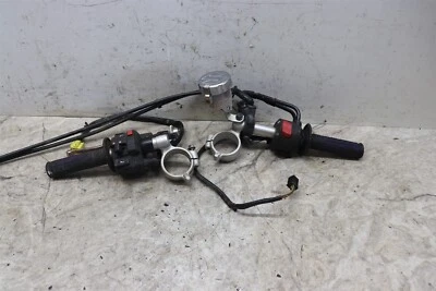 2004-2005 Suzuki GSXR750 Complete Clip On Set W/ Controls & Switches - Image 1 of 4