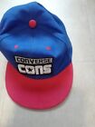 Youths Size Adjustable Snap Back Converse Baseball Cap Hat Blue +red, GC