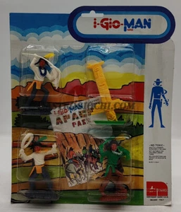 NARDI SOLDATINI WEST INDIANI FUMETTO NEW IN BOX SIGILLATA VINTAGE '70 GIO MAN - Picture 1 of 4