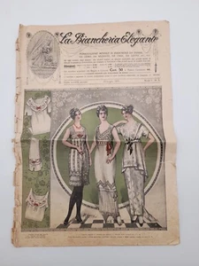 La Biancheria Elegante da Donna Uomo Bambino Casa ecc. 15 Luglio 1915 - Picture 1 of 4