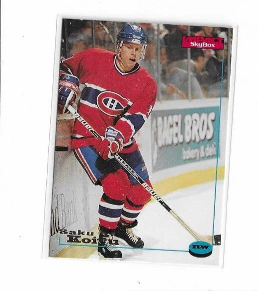 1996-97 Skybox Impact Saku Koivu Rookie #62 Canadiens - Image 1 of 1