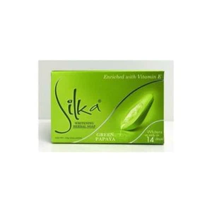 Seide hautaufhellende Papaya-Seife 135g - grüne Papaya - Bild 1 von 1