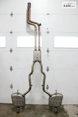 2011-2016 BMW 535I XDRIVE F10 3.0L N55 ENGINE EXHAUST SYSTEM MUFFLER PIPE OEM - Image 1 of 4