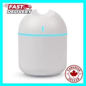 250ml Mini Air Humidifier Essential Oil Diffuser USB LED Light Aroma Air Purifiy - Picture 1 of 5