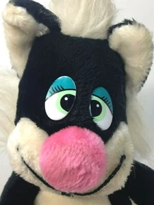 Plüsch schwarze Katze SELTEN Vintage Dan Brechner Stofftier Kätzchen Kätzchen 15 Zoll Rarität - Bild 1 von 9