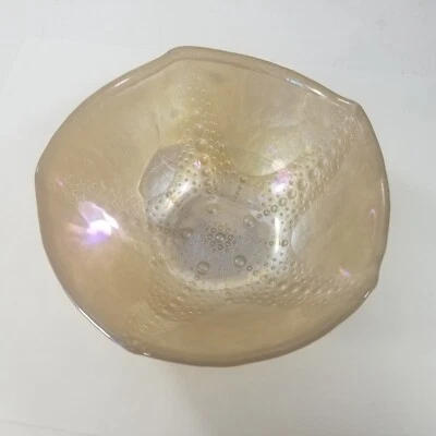 AKCAM Perla Turca Vidrio Opalescente ESTRELLA Cuenco Foto 1 de 4