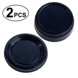 Front Body CAP + Rear Lens Cap For Nikon AF AF-S AI F Mount Lens & Camera DSLR - Picture 1 of 5