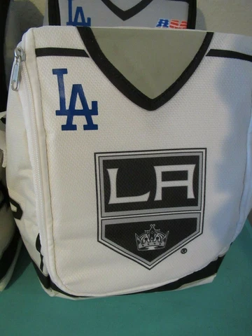 Los Angeles Kings Bailey lunch bag jersey Quick LA Kings customized Dodgers logo Cover