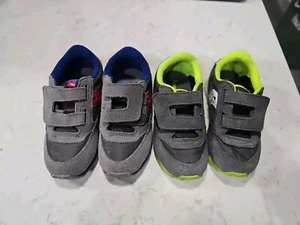 Lot Of 2 Saucony Kids Jazz Low Pro Sneakers Blue Suede Size 8  ST57800  - Picture 1 of 7