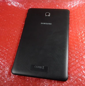Original Negro Cubierta de Batería Trasera Para Samsung Galaxy Tab E 9.6 SM-T561 Genuino - Imagen 1 de 4