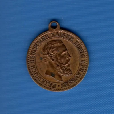 Friedrich Deutscher Kaiser König v. Preußen | Lerne Leiden ohne zu klagen 1888 - Bild 1 von 2