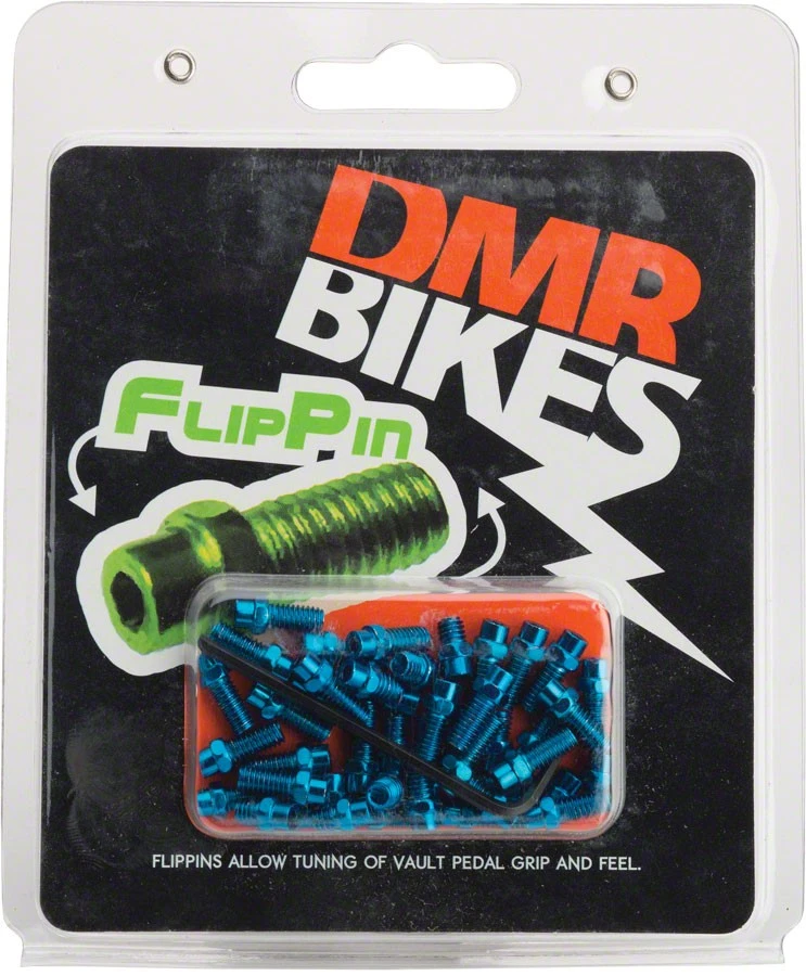 DMR Flip Pins for Vault Pedals - Blue, Adjustable Grip, Durable Steel, 44-Piece - Image 1 of 1