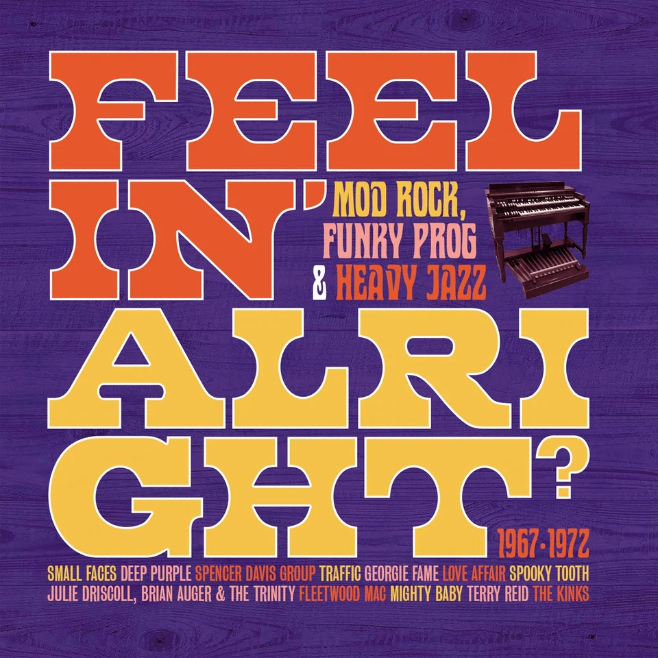 Various Artists Feelin' Alright: Mod, Rock, Funky Prog & Heavy Jazz 1967-19 (CD) - Image 1 of 1
